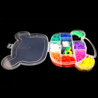 Rainbow Hand Knitting Colorful Rubber Bands