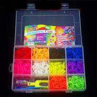 Rainbow Hand Knitting Colorful Rubber Bands