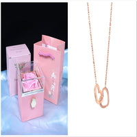 Rotating Soap Flower Rose Gift Box Creative Rotating Rose