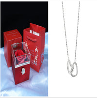 Rotating Soap Flower Rose Gift Box Creative Rotating Rose