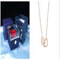 Rotating Soap Flower Rose Gift Box Creative Rotating Rose