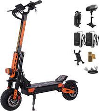 Ruitoo M5Pro Electric Scooter Powerful 1600W 48V20.8AH Lithium Battery Bluetooth Hydraulic Unisex-Directly shipped USA Warehouse - Chic Cart 