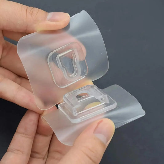 Strong Adhesive Double-Sided Wall Hooks - 2pcs