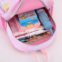 New Unicorn Backpack For Girls Cartoon Pink Princess School Bags Kids Satchels Kindergarten Bookbag Mochila Infantil Escolar - Chic Cart