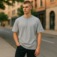 T-Shirt For Mens -06- Pure cuttons - Grey