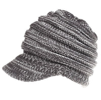 Women Ponytail Beanies Autumn Winter Hats Female
