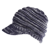 Women Ponytail Beanies Autumn Winter Hats Female