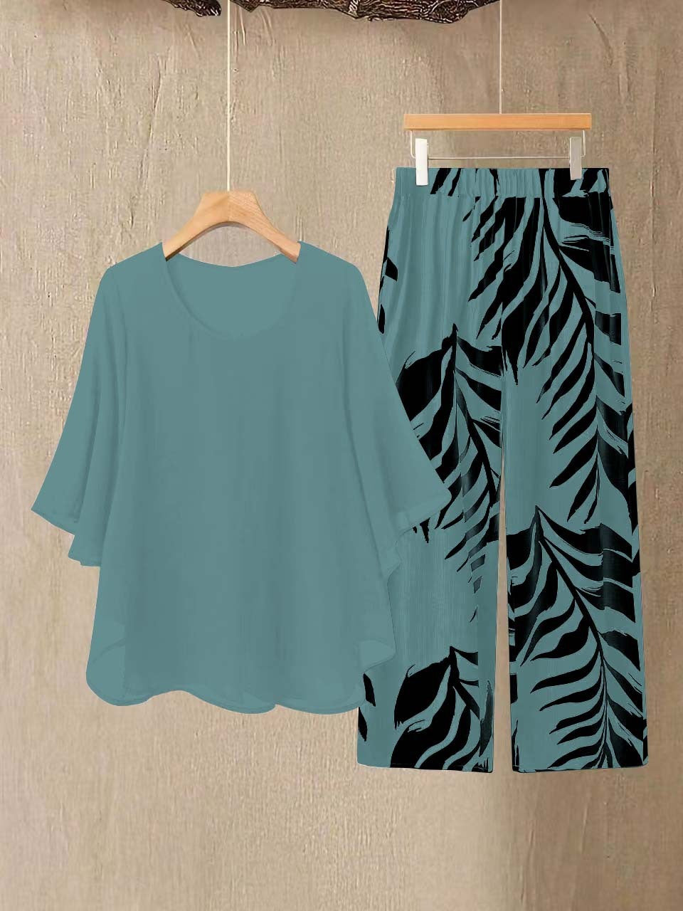 Women's Chiffon Fashionable Elegant Loose Suit