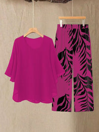 Women's Chiffon Fashionable Elegant Loose Suit