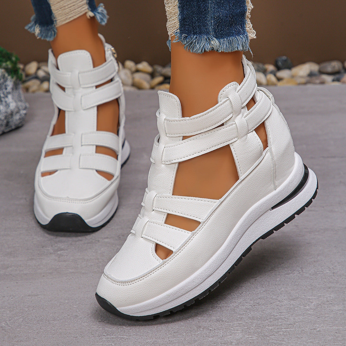 Women's Hollow-out Breathable Plus Size Sandals