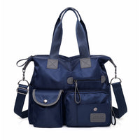 Large Capacity Multi-pocket Shoulder Bag For Women Nylon Waterproof Handbags Female Casual Commuting Messenger Crossbody Bags