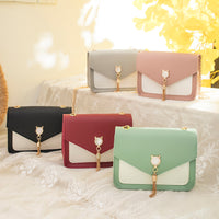 Small Messenger Bag New Sweet And Cute Cat Tassel Decoration