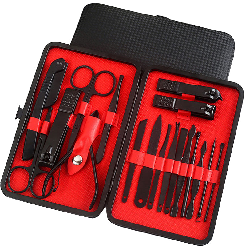 Professional Scissors Nail Clippers Set Ear Spoon Dead Skin Pliers
