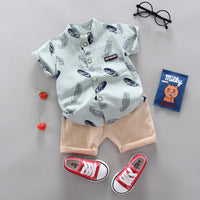 Summer Korean Style 1-4 Years Old Infant Children's Suit