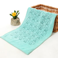 Microfiber Printed Cartoon Towel Absorbent Kindergarten Towel