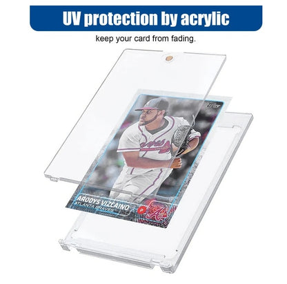 30 Pack Magnetic Trading Sports Card Holders 35pt One
