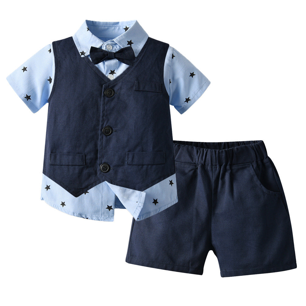Children's Clothing Summer New Children's Korean Style One Piece Dropshipping Baby Boy