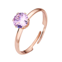 Ring 18K Gold Plating Mini Drill Ins Fashion Personality