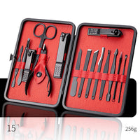 Professional Scissors Nail Clippers Set Ear Spoon Dead Skin Pliers