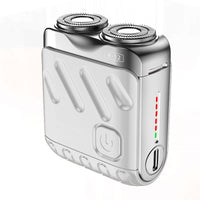 Rotary Dual Ring Electric Shaver Men Travel Mini Shave