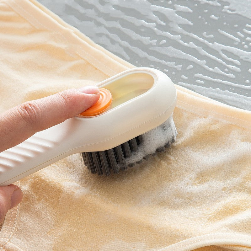 Multi functional Soft-bristled Shoe Brush Long Handle