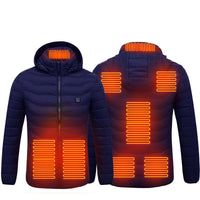 Heated Jacket Coat USB Electric Jacket Cotton Coat Heater