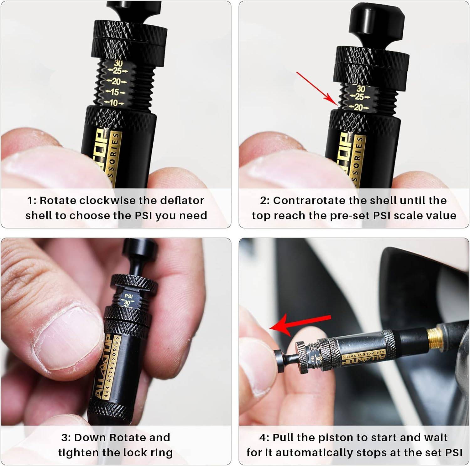 Automatic Tire Release Valve