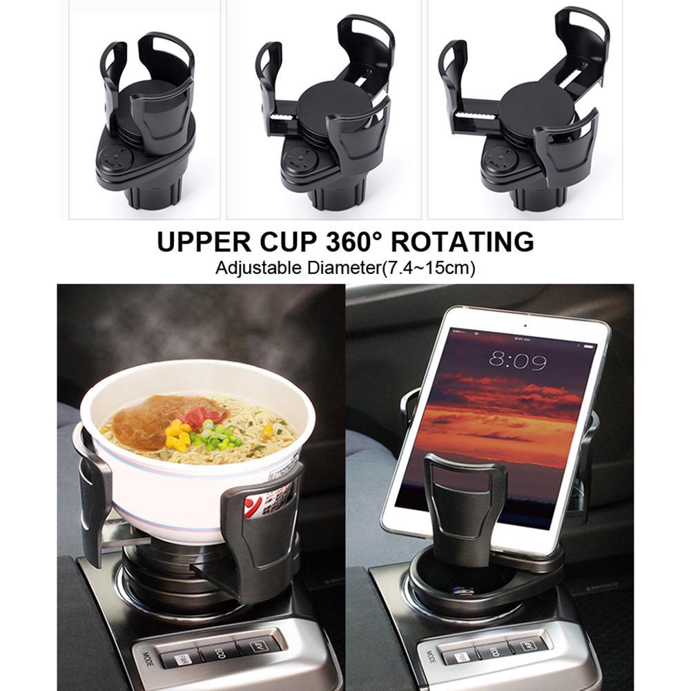 Fold-able Car Cup Holder Drinking Bottle Holder Cup