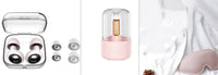120ml humidifier quietly adds cool mist for up to 12 hours,