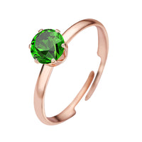 Ring 18K Gold Plating Mini Drill Ins Fashion Personality