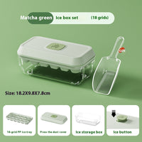 32 Grid Silicone Ice Cube Tray Mould With Lid