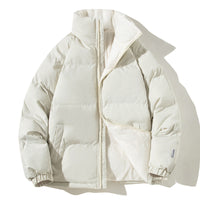 Couples Stand-up Collar Coat With Pockets Fashion Winter