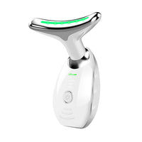Neck Face Beauty Device Colourful LED Photon Therapy