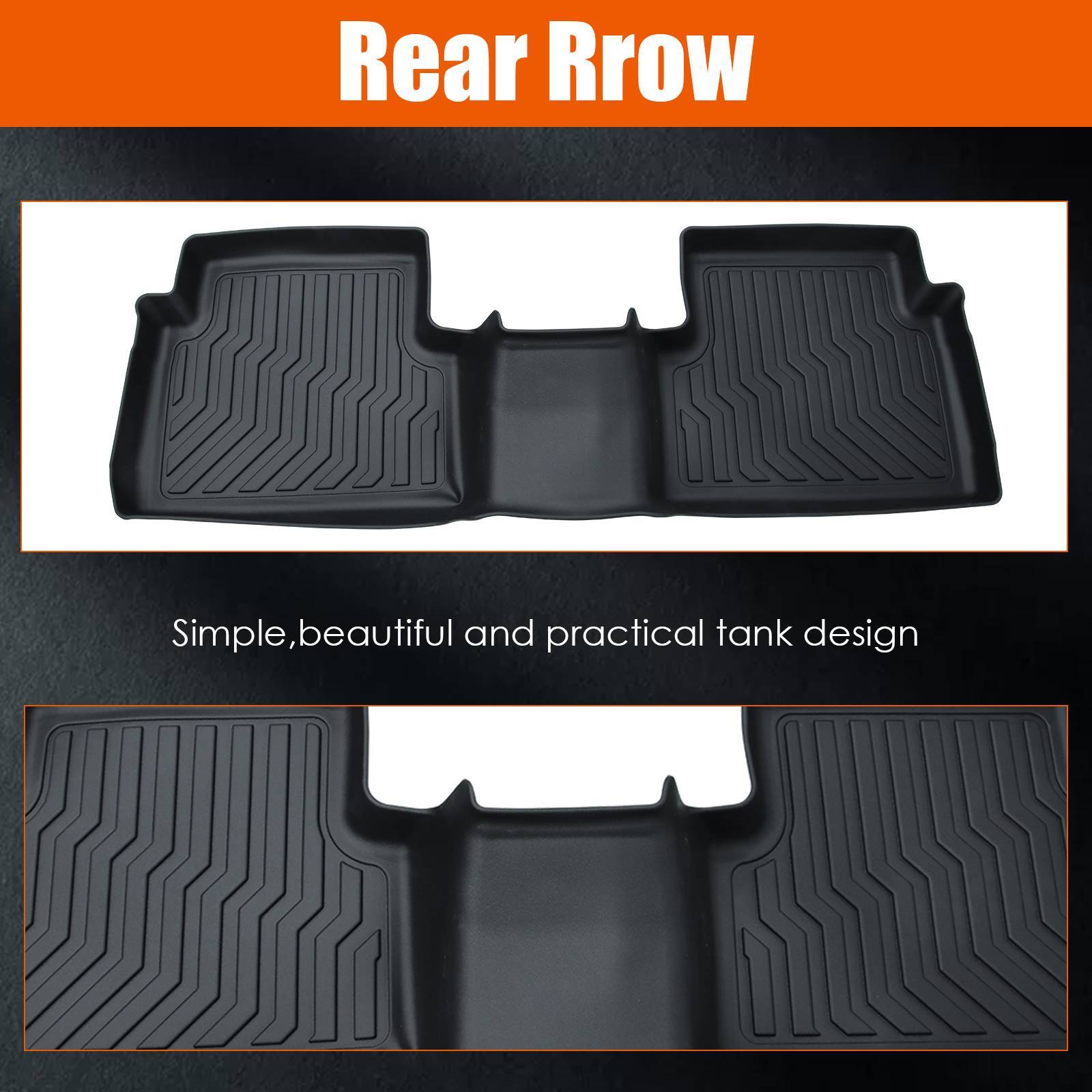 Car Floor Mats For 21-22 Ford Bronco Sport & 22-23 Maverick
