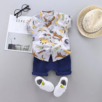 Summer Korean Style 1-4 Years Old Infant Children's Suit