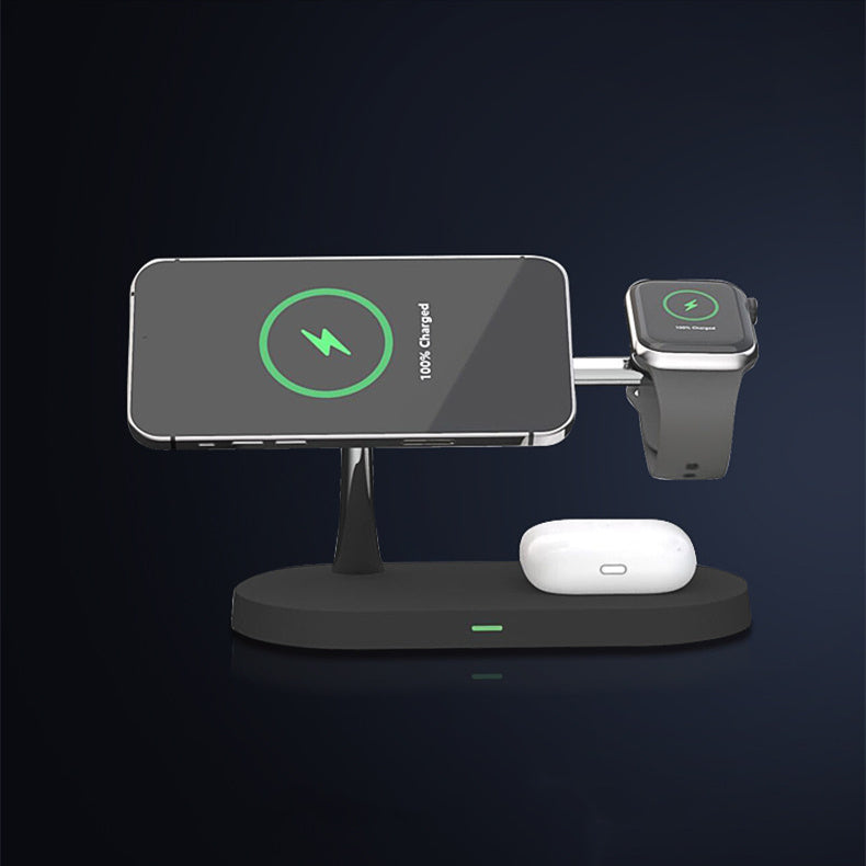 Multi functional Five-In-One Magnetic Wireless Charging