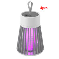 Electric-Shock Physical Mosquito Killer Light Purple Light