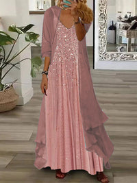 European And American Vacation Spaghetti Straps Long Skirt Indian Style