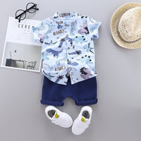Summer Korean Style 1-4 Years Old Infant Children's Suit