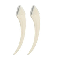 Eyebrow Trimming Knife With Comb Curved Moon Small Beauty Supplies Gadgets
