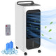HOMCOM Evaporative Air Cooler With Ice Packs, 3-In-1 Ice Cooling Fan