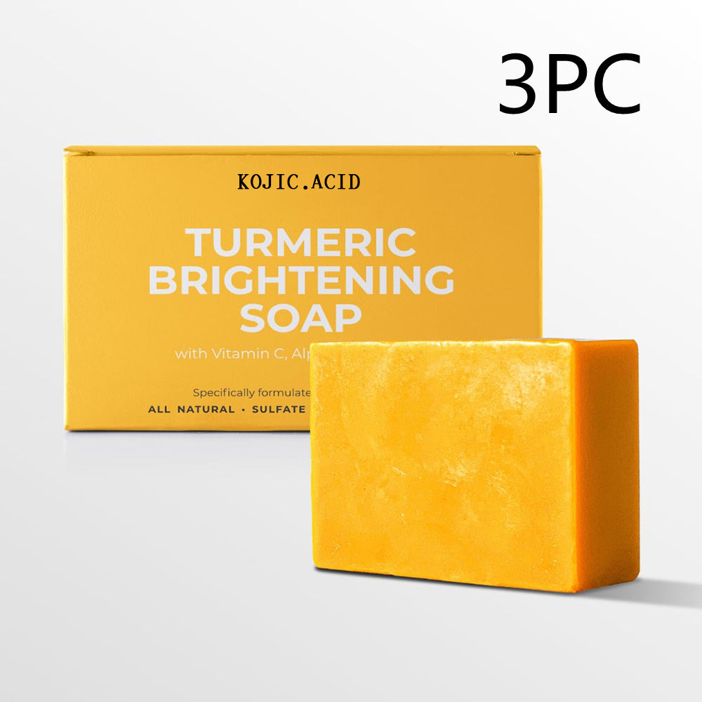 Turmeric Kojic Soap Turmeric Kojic Acid Soap Handmade