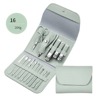 Professional Scissors Nail Clippers Set Ear Spoon Dead Skin Pliers
