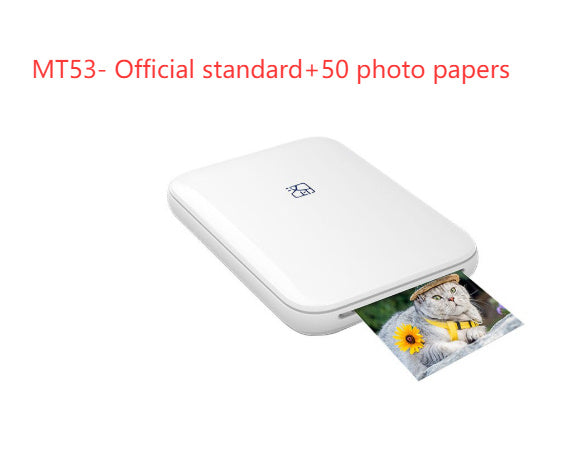 Color Photo Printer Portable Full Color Wireless Photo Printer