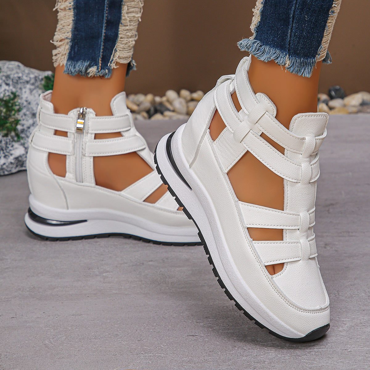 Women's Hollow-out Breathable Plus Size Sandals