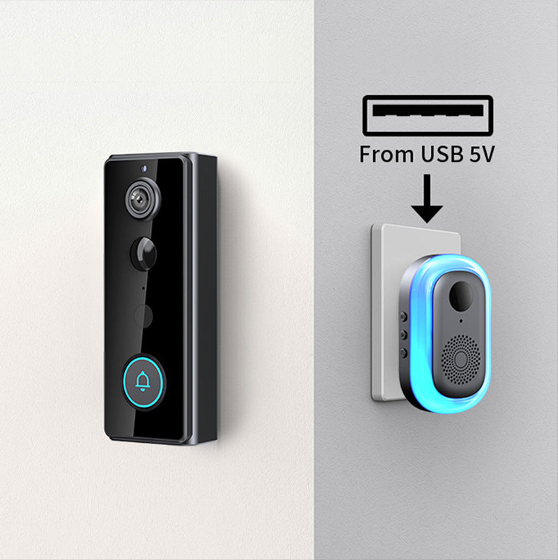Smart Doorbell IP65 Waterproof Remote Real-time