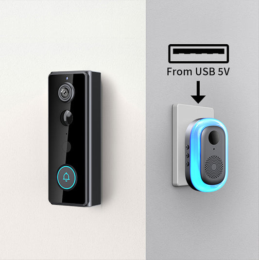 Smart Doorbell IP65 Waterproof Remote Real-time