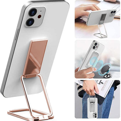 Fold able Mobile Phone Holder Ring Buckle Retractable Desktop