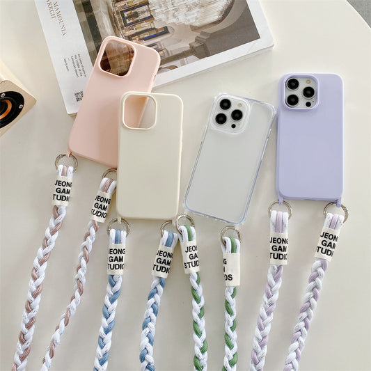 Woven Cross-body Lanyard Backer-card Accessories