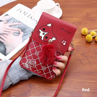Vertical Touch Screen Phone Bag Women's Crossbody